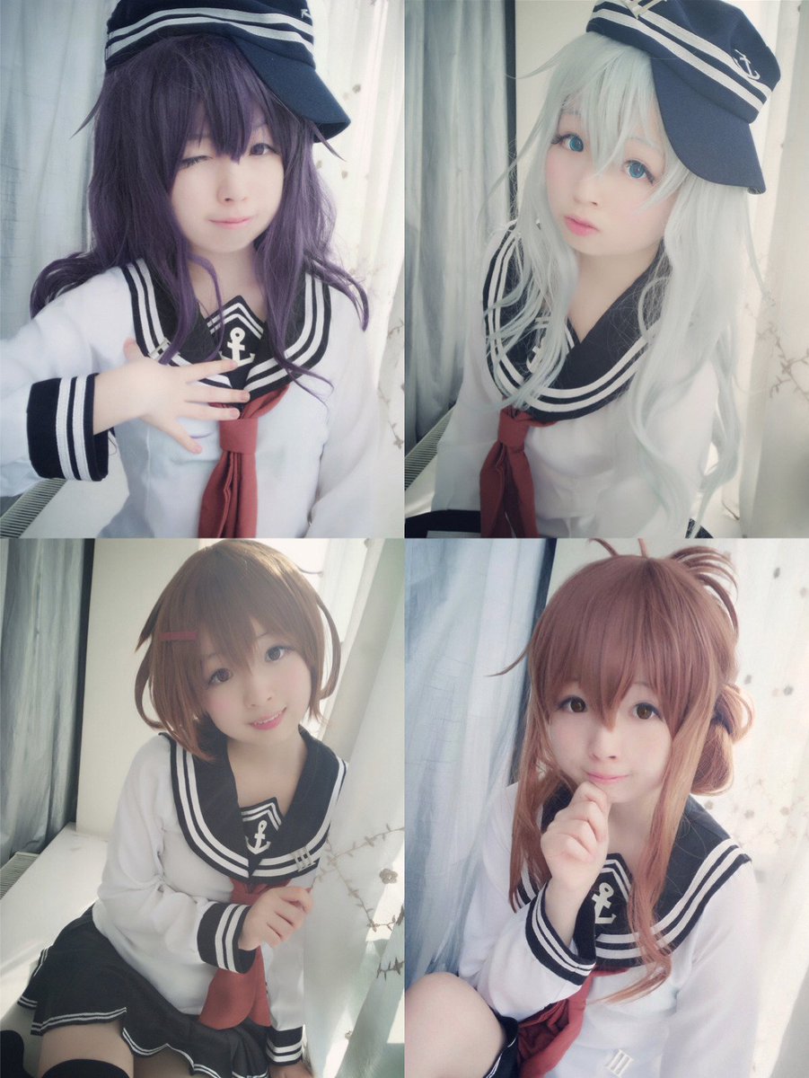cuiseika's tweet photo. 第六驅逐隊！！！
#艦これ #曉 #響 #雷 #電 https://t.co/ZvcewcjerF
