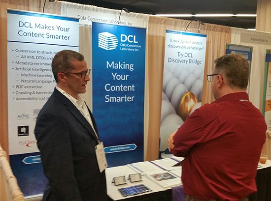 dclaboratory's tweet image. DCL&apos;s Greg Fagan with Adam Edkin of Springer at SSP 40th Annual Meeting in Chicago, IL. #SSPat40 #SSP2018