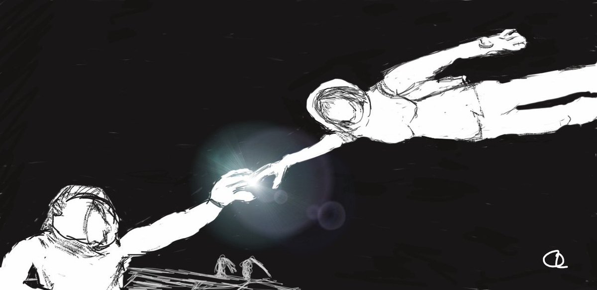 NemoShiff's tweet photo. Last touch #מדעבדיוני #touch #Astronauts #scifi #SCIFI #scifiart #doodle #digitalart #artistsontwitter #artlistlife #illustration #Space #art https://t.co/fot7VvZqZt