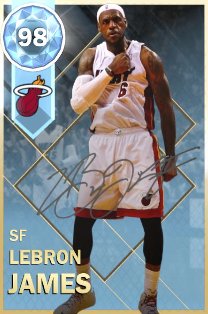 pink diamond lebron james