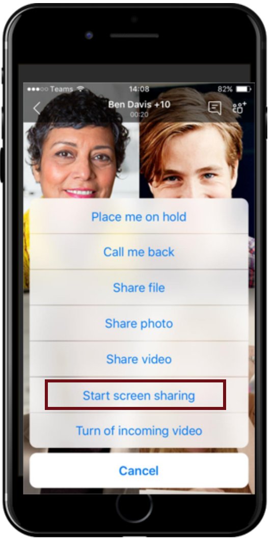 Anne_Michels's tweet photo. Announcing: 
you can now share your mobile screen in a #MicrosoftTeams meeting!
https://t.co/FNJIOPRIqR https://t.co/4nmN5qpEJV