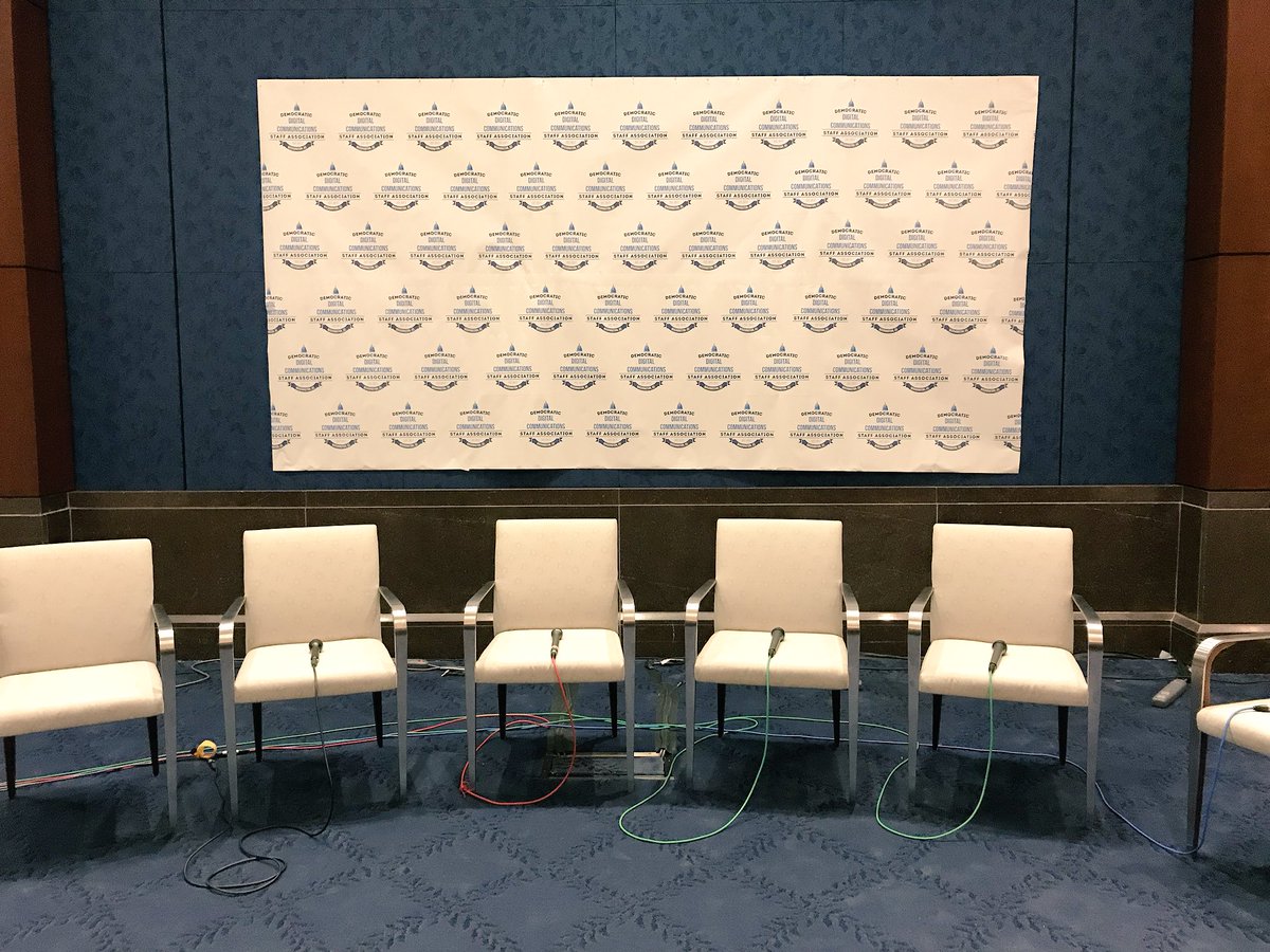 DigitalDems's tweet photo. It’s almost showtime! Follow us @DemsDigital and #DemsDigital to keep up with all things Digital Day 📲 https://t.co/Af5GoAj8vd