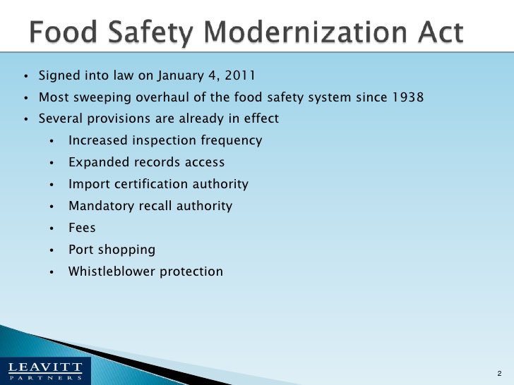 Today, we have the Food Safety Modernization Act (FSMA), which was signed into law in 2011 and is considered the most significant food safety legislation in over 70 years.  #DemHistory  #WhyIVoteDemocrat  #FoodSafety