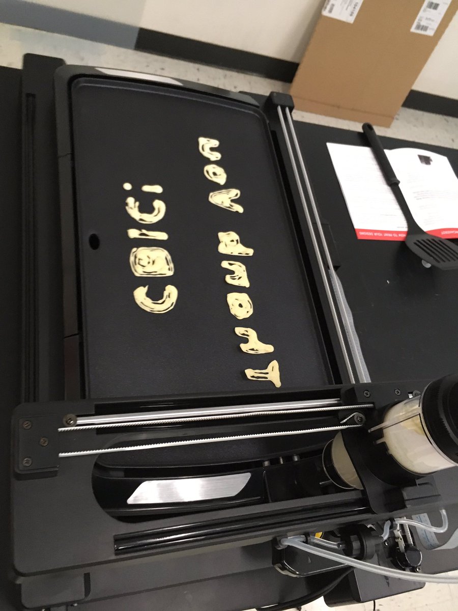 understanek's tweet image. Thank you @cbicouncil and @UVAResearchPark for the funds! Check out our new #pancakebot. THANKS!