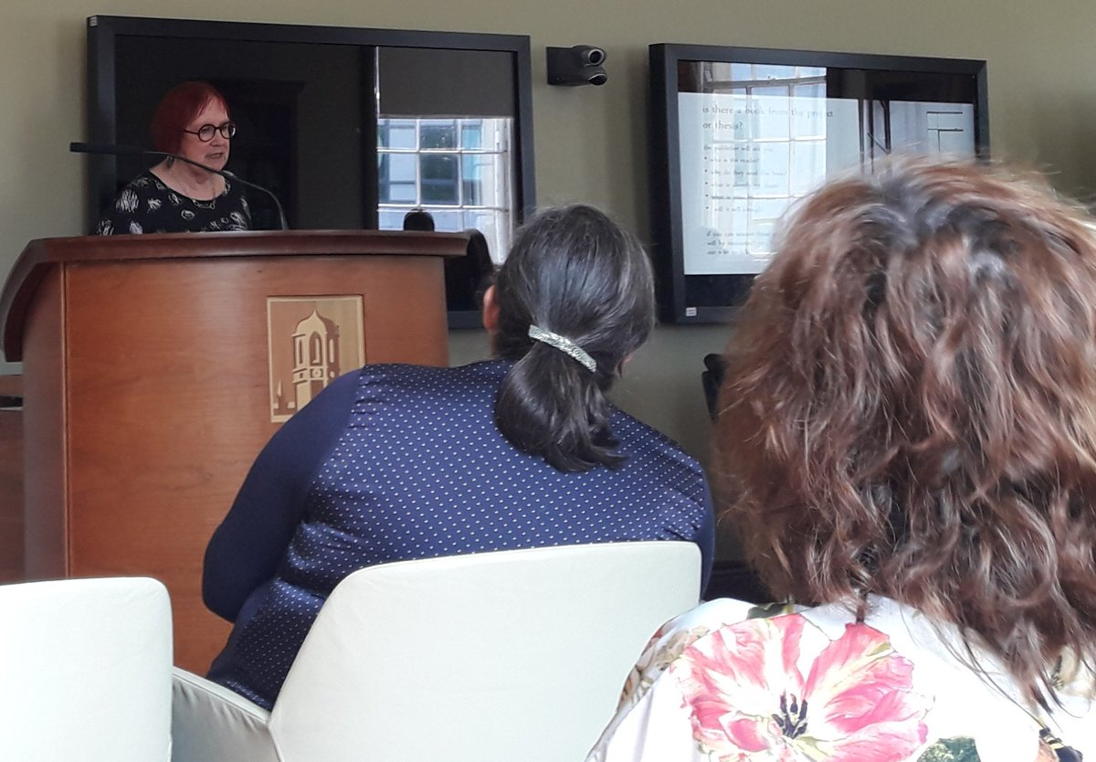 NiloufarOmidi's tweet photo. Highly informative workshop with @ThomsonPat on 'Publishing from the PhD or Research Project' @Whitaker_Inst @nuigalway
Many thanks to @ThomsonPat & @DrRHilliard
#ThresholdConcepts
#AcademicWriting #PublishingPlan https://t.co/WdLQw6V4op