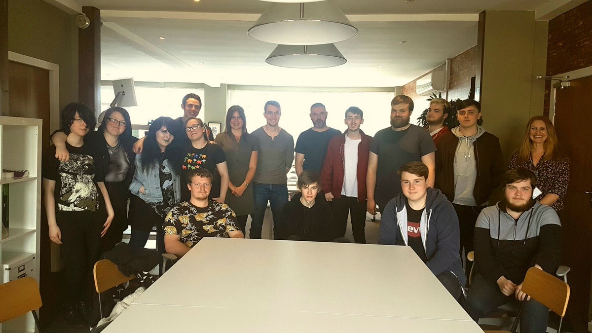 AyrshireColl's tweet photo. NC Graphic Design visited @BBDcreative They spend time with the designers who talked them through the innovative projects they are working on for @RADHotels Stonefield Estate Agents &amp; @southayrshire The students were given advice on how to make their applications stand out 👍 https://t.co/LYTEoUo8DS