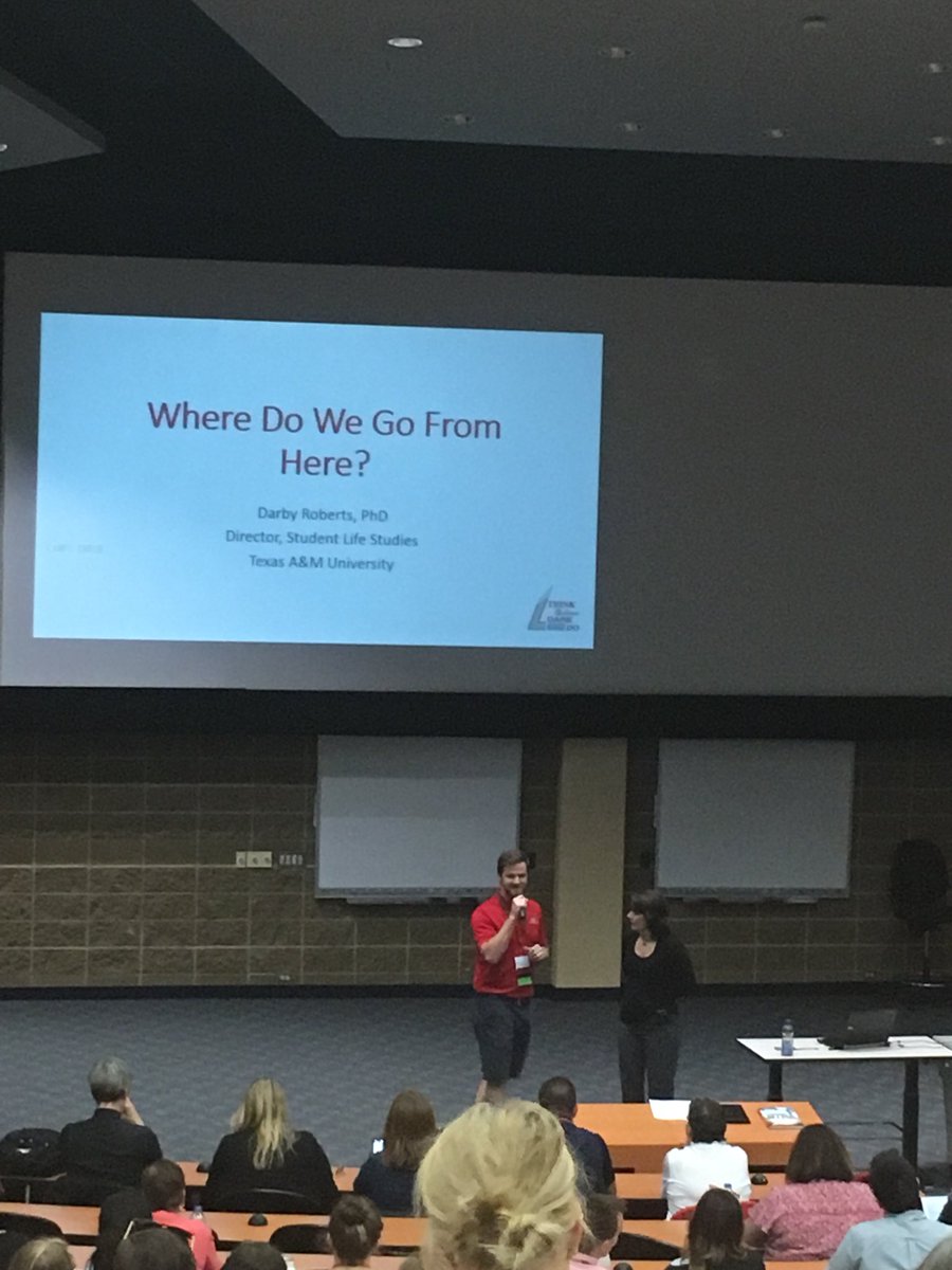 OACUHO18's tweet photo. Lots to think about after @darby_roberts closing key note today! Thank you for spending the conference with us! #thinkbelievedaredo #OACUHO18 https://t.co/NCITRY3alN