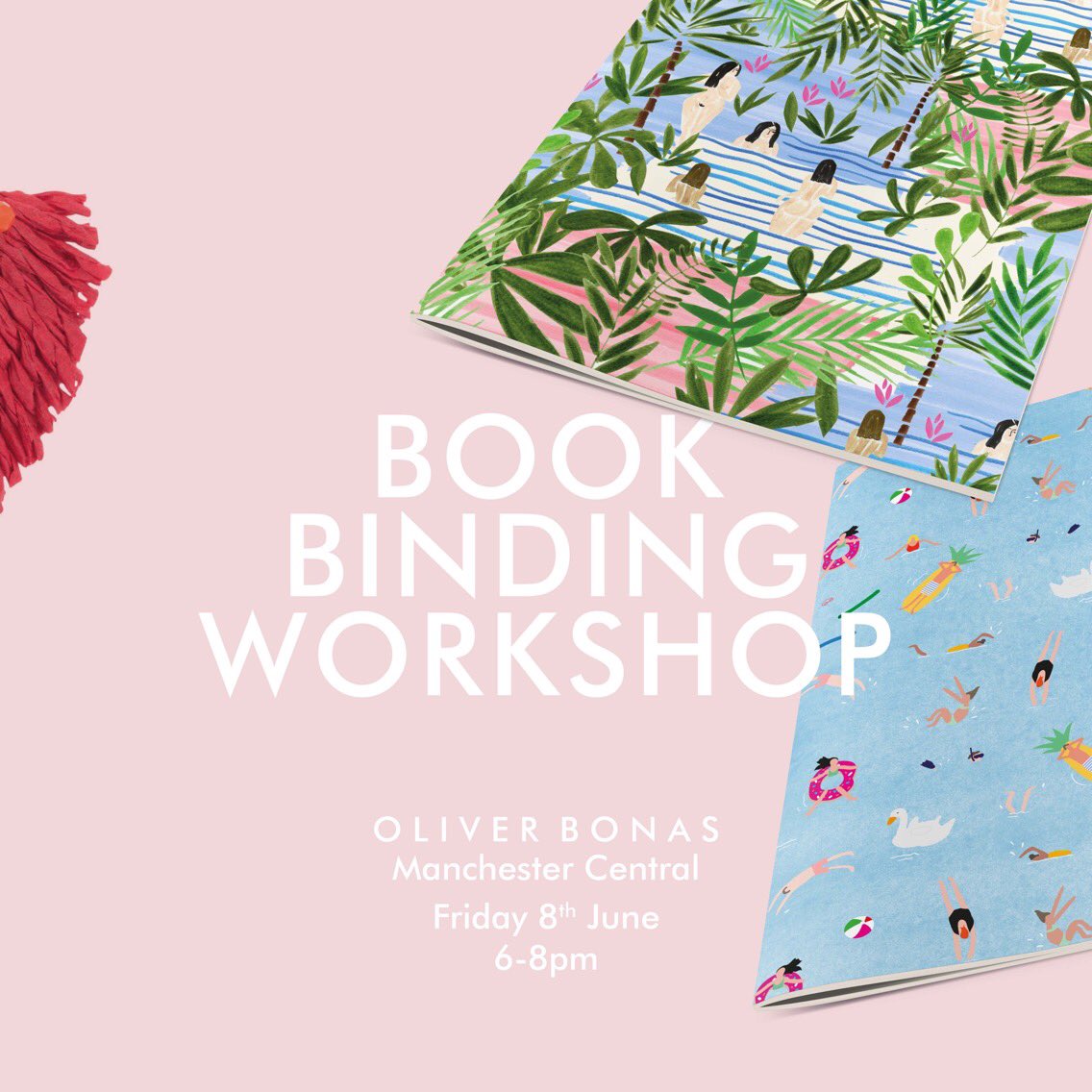 I am teaching an evening #bookbinding taster #course in store <a href="/oliverbonas/">Oliver Bonas</a> #Manchester 8th June 6-8. For booking details visit bit.ly/2s5tRfq #crafts #books