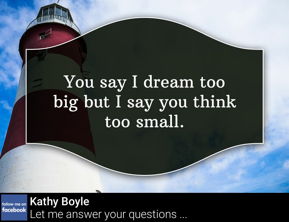 Kboyle_method's tweet image. Has anyone ever questioned your DREAM?