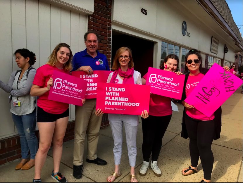 PPActionNJ's tweet photo. Special thanks to Union County Freeholder Bruce Bergen for joining us at our #NoGagRule Rally! #StandwithPPNJ https://t.co/cvTAwdaOXX