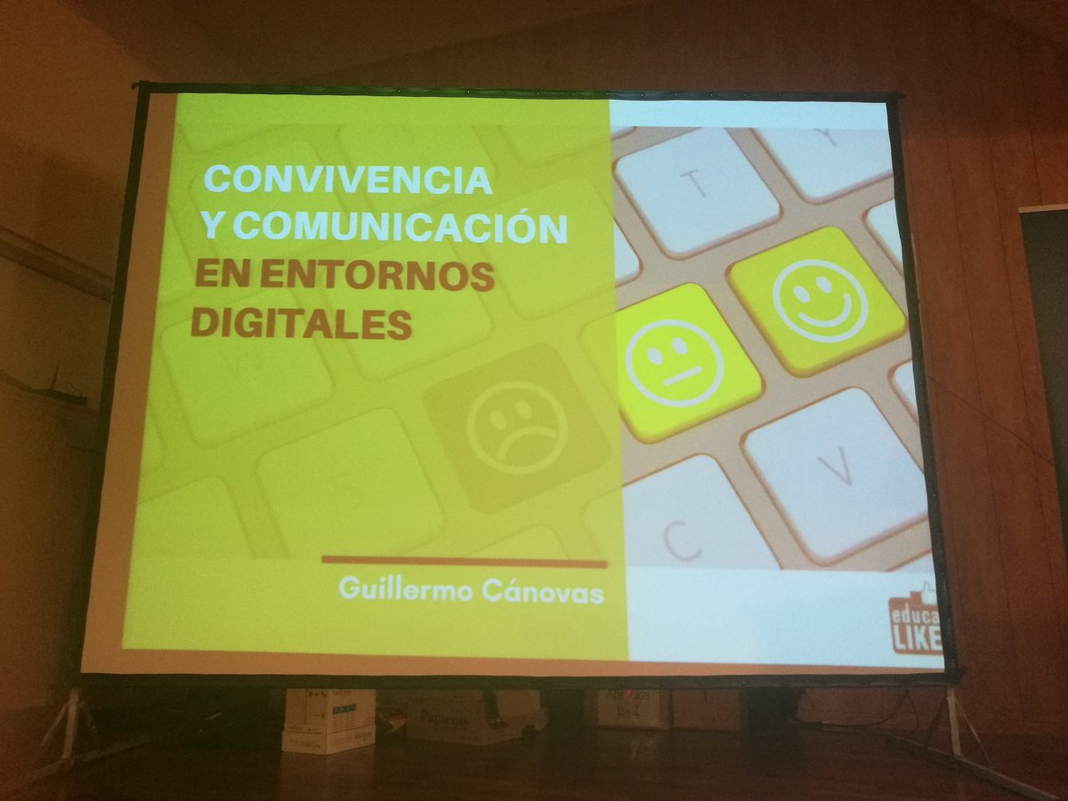 HEZiKT's tweet photo. Retweeted Maria Marrodan Giron (@MariaMarrodan):
uy interesante GuillermoCánovas En la conferencia Convivencia y Comunicación en entornos digitales @cifelarioja #educactivate Y I Premio CONVIVe La Rioja https://t.co/Pcou5OX2yf