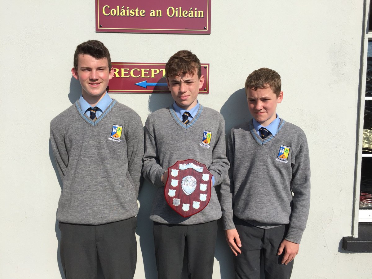 A glorious year for our football teams, winning three kerry Post Primary School’s football titles. The Joe O’Connor shield, The Brendan O’Shea Shield and The First Year League. Well done boys, a great achievement. <a href="/Kerry_Coiste/">Kerry Coiste na nÓg</a> <a href="/Kerry_Official/">Kerry GAA</a>