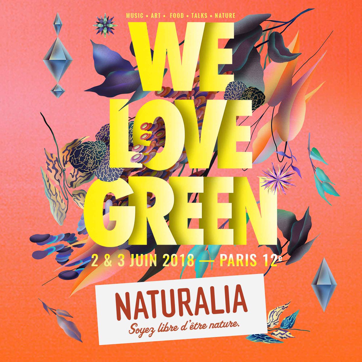 _NATURALIA's tweet photo. Qui veut aller à @WeLoveGreen samedi ? 😍🎉🎼 Il nous reste 2 PASS qu'on vous fait gagner, pour ça il suffit de RT + follow @WeLoveGreen &amp; @_NATURALIA 
On tire au sort 1 personne demain ✌️ https://t.co/xix9HLdzWt