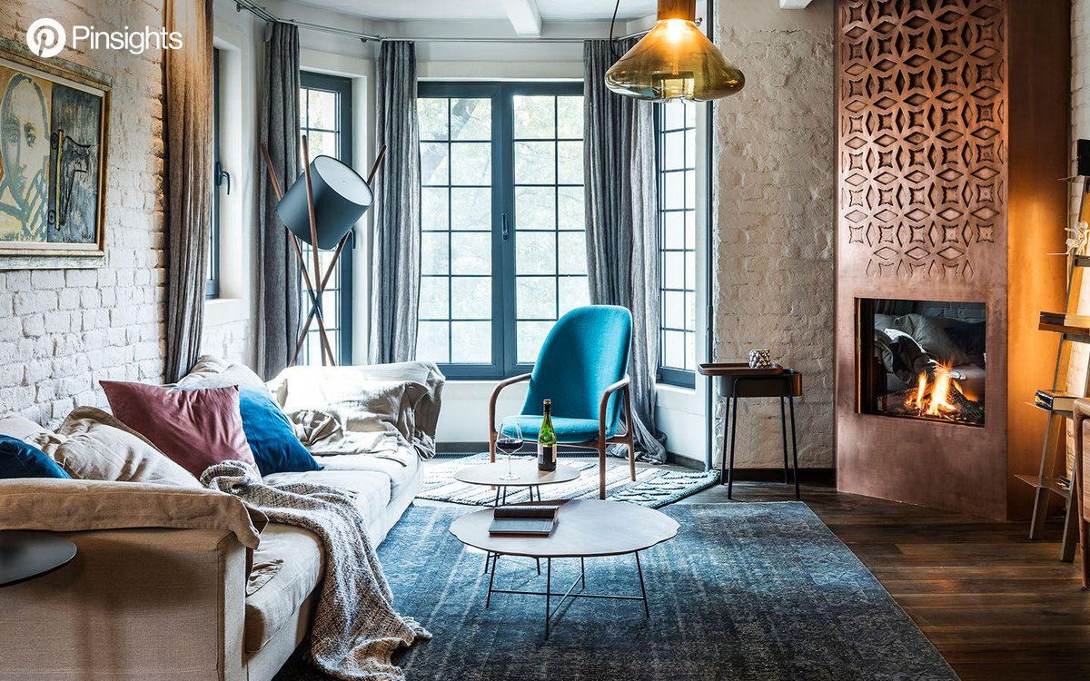 Pinterest's tweet photo. Trending on Pinterest: Open closets and statement-making rugs. Get #pinspired and learn more about what’s new for the home space: https://t.co/J2NH4nnSlD https://t.co/BLEi58Lw8g
