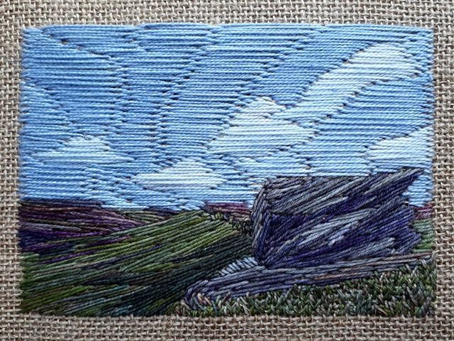 cognissart's tweet photo. I had two new works on display at @derbyshireopenarts this weekend which I hadn't shared here. The first one is Rocketeer Rock, Stanage. .
.
#peakdistrict #peakdistrictart #peakdistrictartist
#inspiredbythepeakdistrict #PDArtisans #followthatart
#derbysh… https://t.co/vzxLTZX2pt https://t.co/PrmDf6q7dB