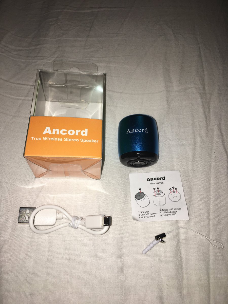 ancord mini bluetooth speaker