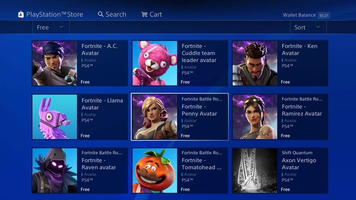 たかよし 北米psストアにフォートナイトのアバターが シェアファクトリーのテーマも日本で配信されたし 可能性はある Ps4share T Co Fsq0syobbw Twitter