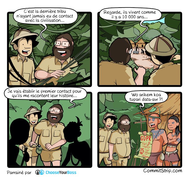 CommitStrip_fr's tweet photo. Premier contact
https://t.co/LAutbb9mrl
Parrainé par @ChooseYourBoss ! N'hésitez pas à tester leur plateforme de matching https://t.co/6aELE0BsCh https://t.co/vK7ZIuR5NO