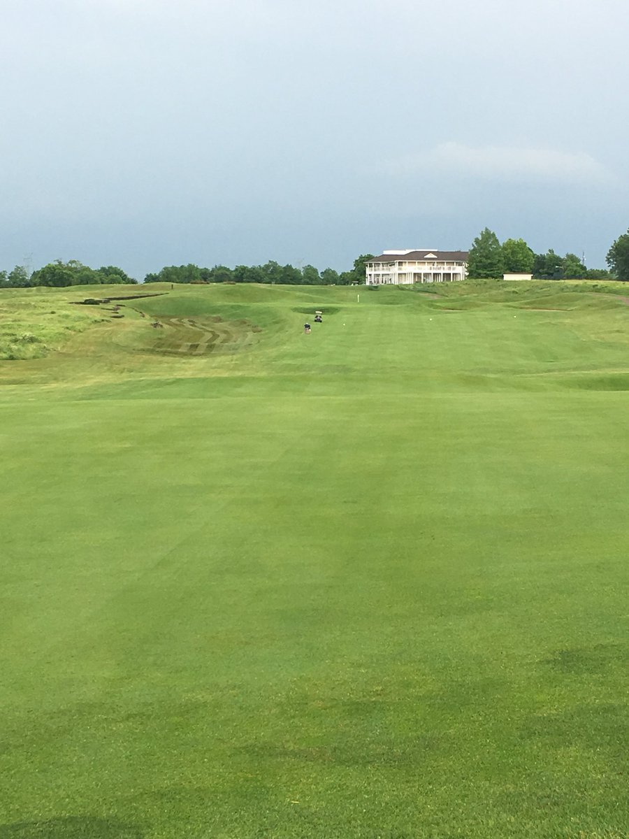 Playgolflex's tweet photo. There’s a new look to 18 at Kearney Hill https://t.co/RFY7YrsNxZ
