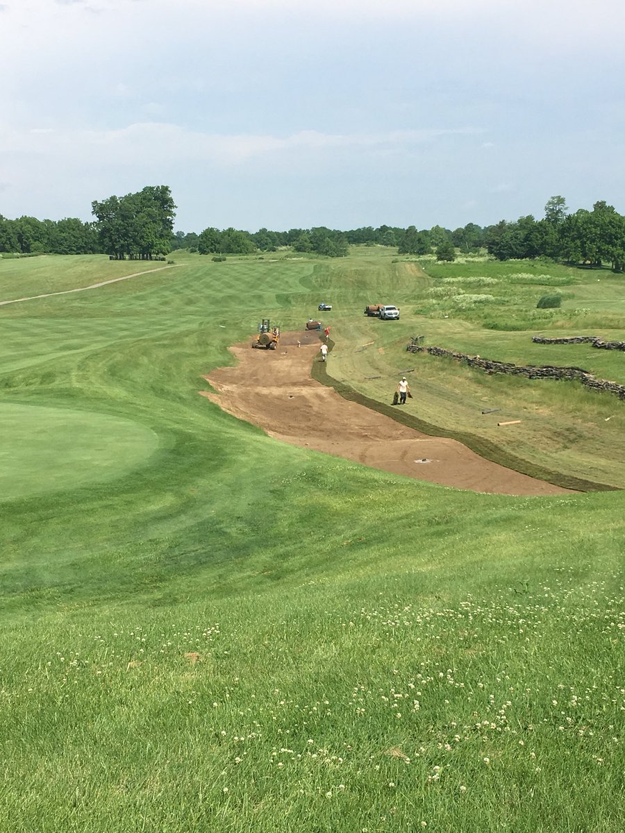 Playgolflex's tweet photo. There’s a new look to 18 at Kearney Hill https://t.co/RFY7YrsNxZ