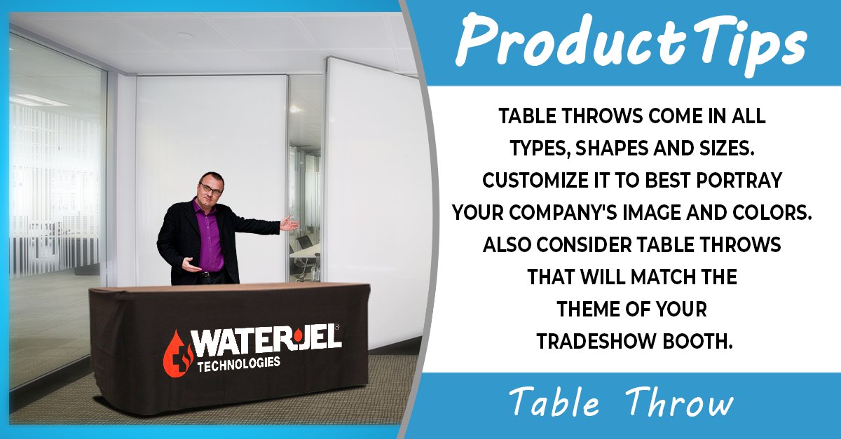 AboveAllAd's tweet photo. #producttips: Table Throw
Table throws come in all types, shapes and sizes. Customize it to best portray your company's image and colors. Also consider #tablethrows that will match the theme of your #tradeshow #booth.
#table #tablecover #events #eventprofs #protips #business https://t.co/NuxHQUDWwv