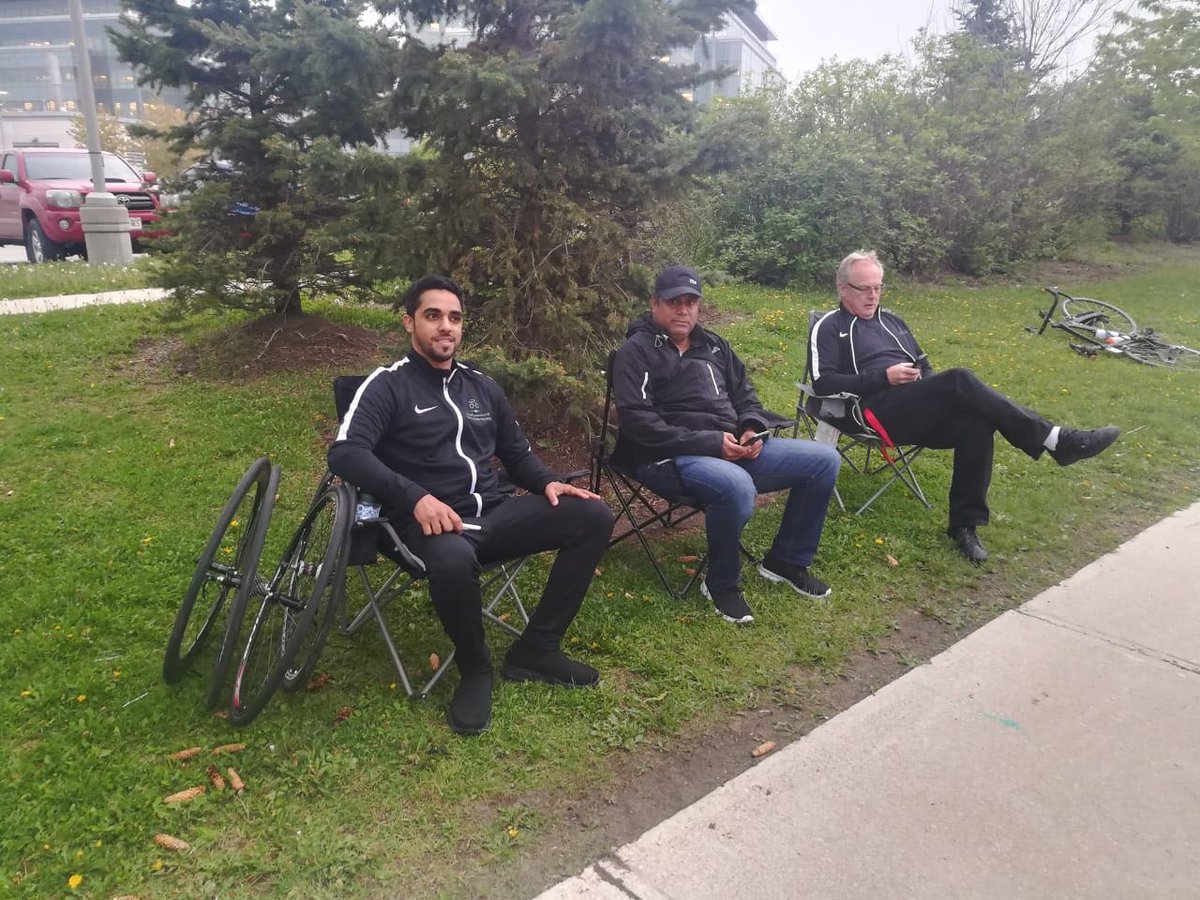 Saudi_Cycling's tweet image. دراجو الأخضر #السعودي يواصلون تدريباتهم بمدينة تورنتو الكندية ضمن برنامجهم الإعدادي للمشاركة في دورة الألعاب #الآسيوية 2018 بإندونيسيا، والمزمع إقامتها منتصف شهر أغسطس المقبل.