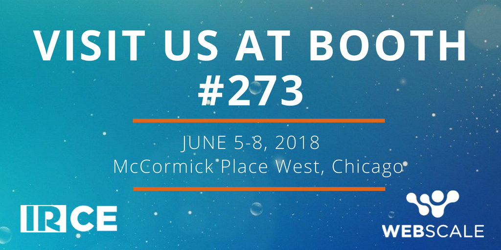 WebscaleNet's tweet photo. Join us at #IRCE18 booth #273 to learn more about the #eCommerceCloud and to enter for a chance to win a VR #Drone. Prebook a meeting here. https://t.co/kgMgNkkk7o
#Webscale #IRCE https://t.co/pCQUPx8YJU