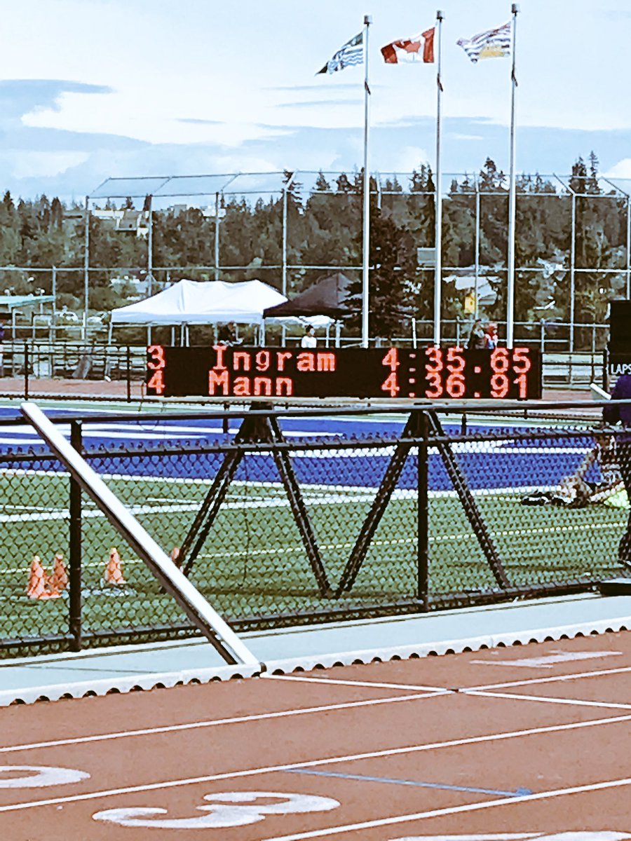 Amardeep so agonizingly close to a podium finish in the 1500m steeplechase. He ran a great race. Best finish for a Lion in several years at the track provies. 👊🏻👍🏻🦁 #LionPride