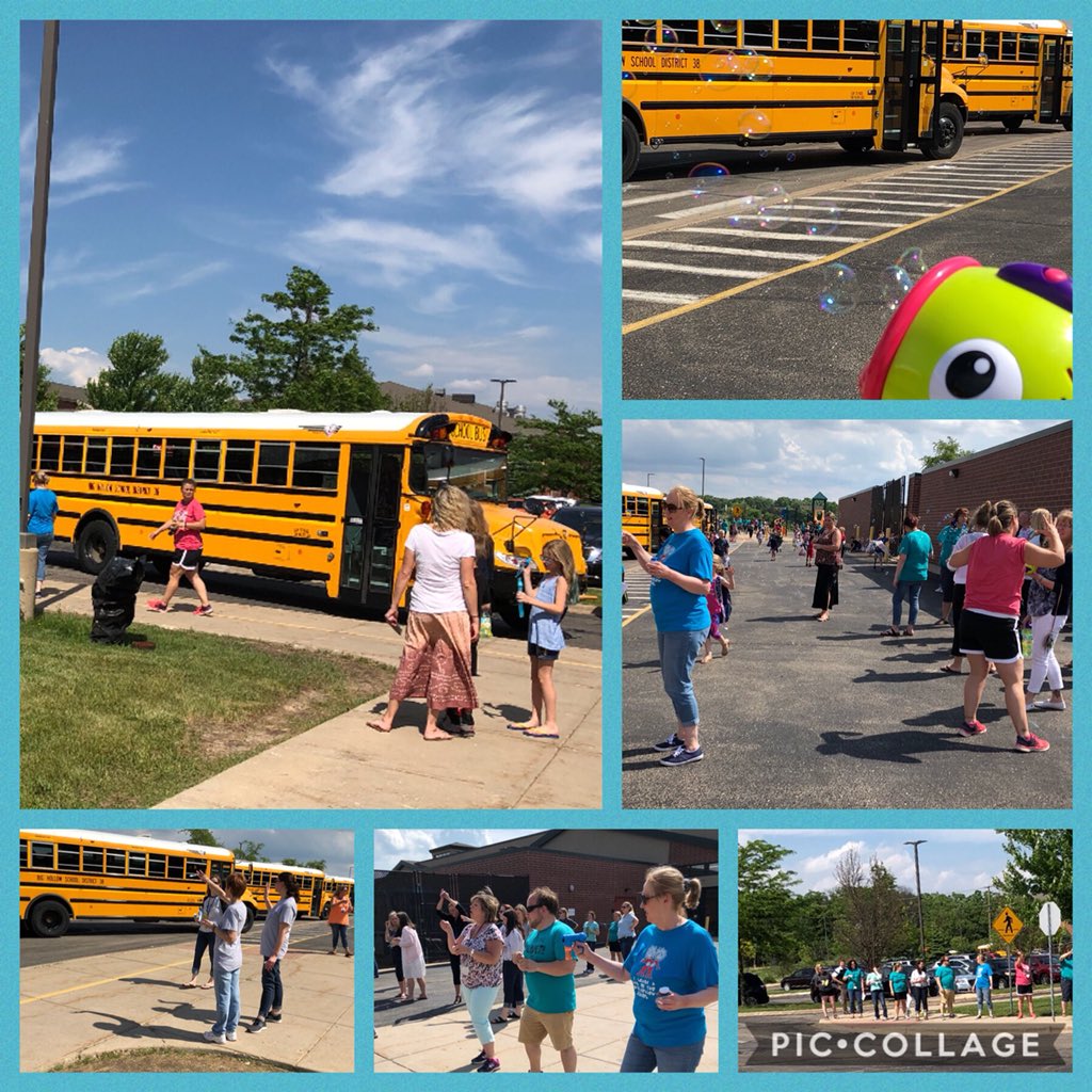 BigHollowPri's tweet image. Bubbles! This is how we send our kids into summer @BigHollowPri and @Bighollowelem #BHWarriorPride  #BeSafeHaveFun #KeepReading