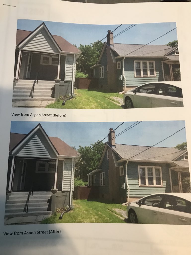 NataleeSnider's tweet image. Attending Commissioner Topolewski #ANC4B 03 community mtg at the new Fire Station on Butternut St NW.

Discussing proposals for rear additions for two houses in #Historic #TakomaParkDC