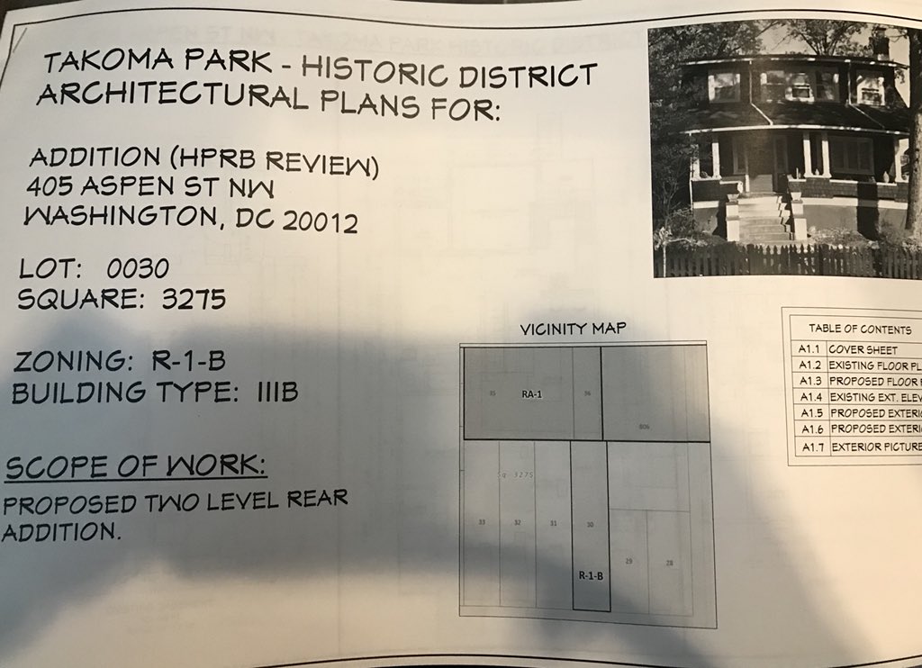 NataleeSnider's tweet image. Attending Commissioner Topolewski #ANC4B 03 community mtg at the new Fire Station on Butternut St NW.

Discussing proposals for rear additions for two houses in #Historic #TakomaParkDC