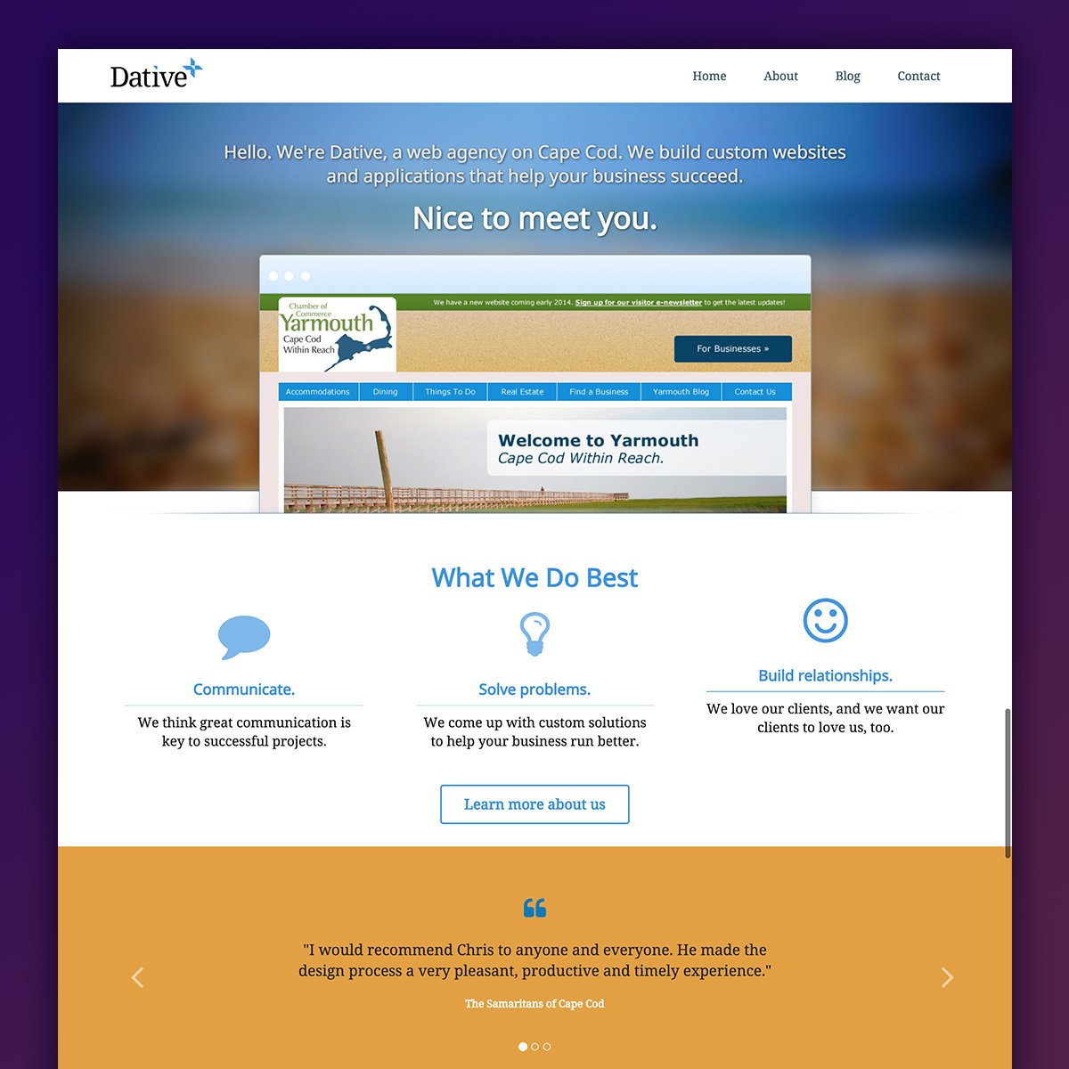 A little #tbt to our first website (and logo) back in 2013. Very different from the new design we're currently working on!