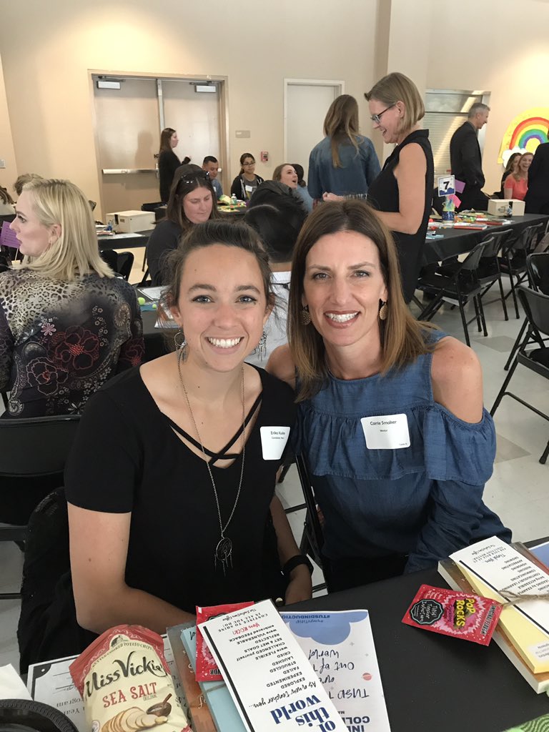 #Tusd Induction! So proud of <a href="/ErikaKuskie/">Erika Kuskie</a> Erika!! You are a Rock Star! #wearetusd #nelsonpride