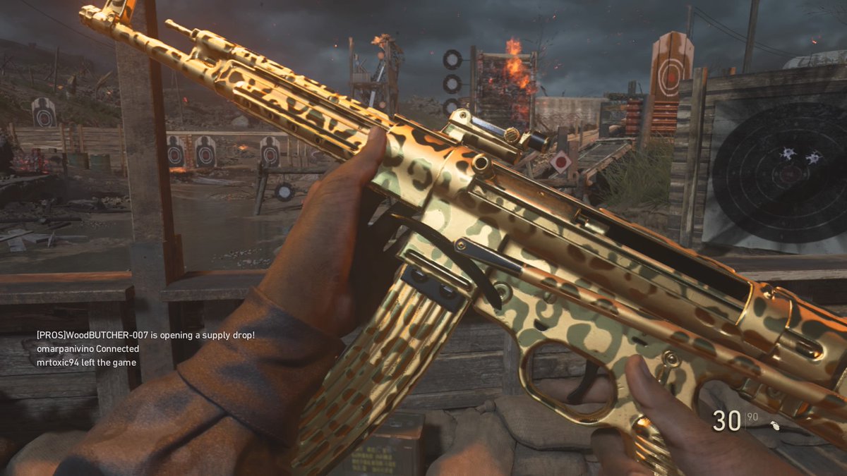 Cjay_Blood's tweet image. Check Out My New Camo @CallofDuty @SHGames  #GrindDontStop #CallofDuty #CODWWll #Goldguns #Gungame #COD  #PS4share