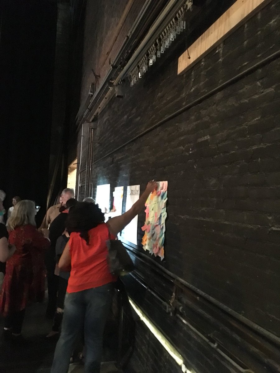 theonlychelsie's tweet photo. Awesome group for our #sxsw419 Public Forum @RenTheatre! Keep the sticky note feedback coming! #richlandrocks https://t.co/96SnHFYTIL