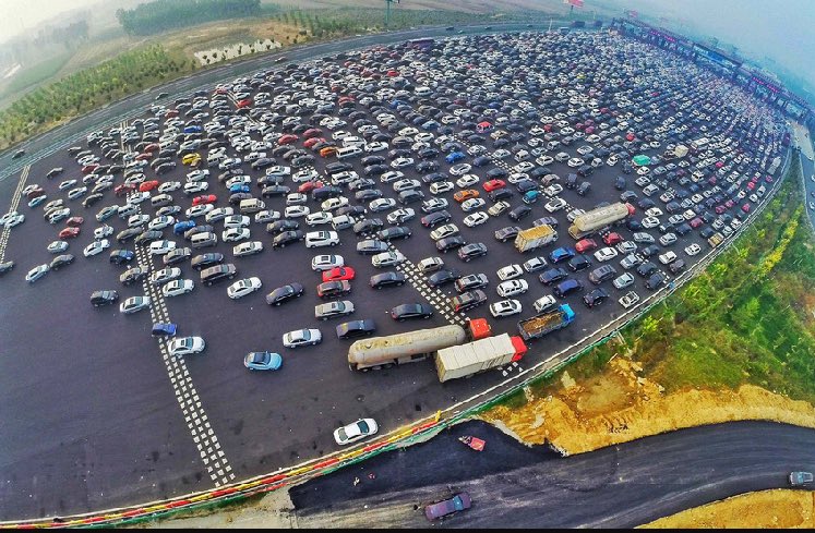 PidginPosting's tweet photo. Miles Briggs' vision for the City Bypass: if two lanes aren't enough then surely thirty will be? https://t.co/WCmBJ9AZCA