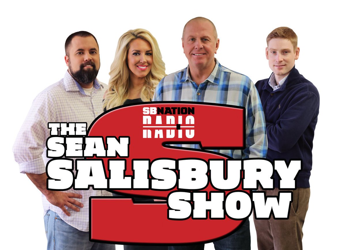 SSalisburyShow's tweet photo. Show rundown 5-7 pm EST on @beINSPORTSUSA &amp; @SBNationRadio 

5- @SeanUnfiltered Vegas fun
5:12- #StanleyCup 
5:25- #NBAFinals 
5:40- #RoundingTheBases
5:55- #WrathOfSean 
6- #LoveEmOrLeaveEm
6:12- #AskSean 
6:25- @MikeMiss975 #Colangelo 
6:40- #NFCSouth https://t.co/4BIowNRBBj