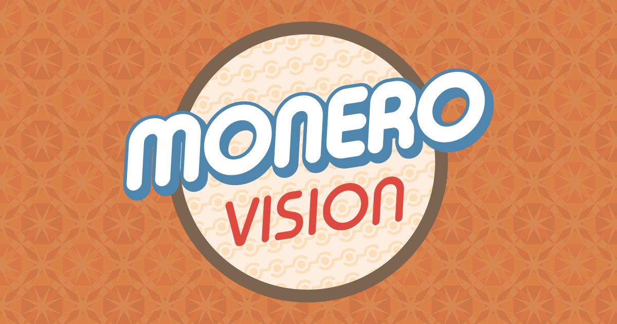 NEW: We just launched MoneroVision.com, a brand-new open-source Monero block explorer! 🎉

VISIT NOW ➡️ MoneroVision.com

More Details ➡️ medium.com/mycrypto/intro…