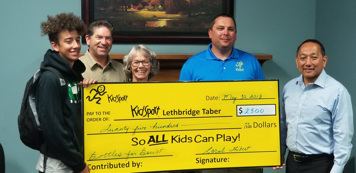 Update: Bottles 4 Boulet, Ryker Morrell raised $2500.00 for Kidsport