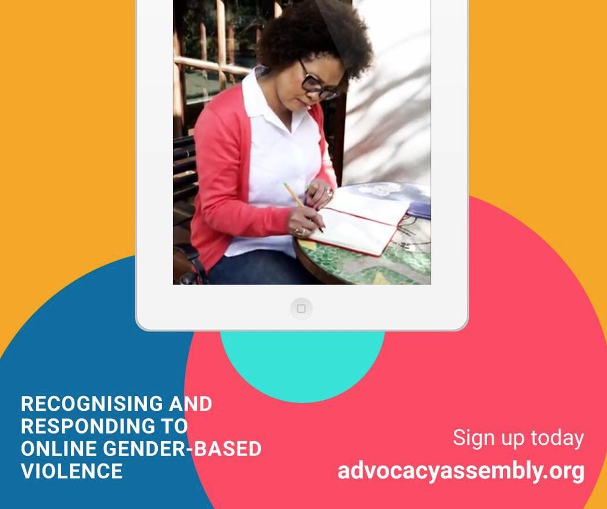 Advocassembly's tweet photo. Got an hour? Learn how to spot and stop the spread of #ViolenceAgainstWomen online! Sign up for @APC_News’s online #GBV course! https://t.co/kFXeJXXvVs #harassment #StopCyberBullying https://t.co/u4gw6LCEeP
