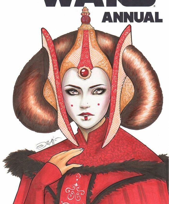 Finished! #Amidala #QueenAmidala #Padme #StarWars #StarWarsPrequels #starwarsfanart #naboo #prequeltrilogy #NataliePortman