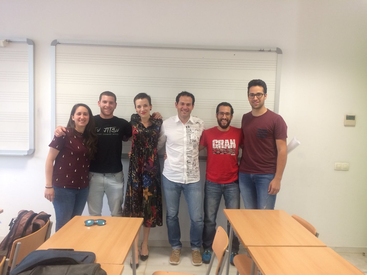 Última clase del curso 2017-2018!