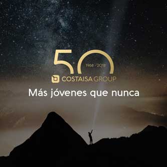 CostaisaGroup's tweet photo. Sí, hoy celebramos nuestro 50 Aniversario! Muchas gracias a todos los que habéis contribuido a hacerlo posible y aquí estaremos para seguir proyectando el futuro juntos https://t.co/7rXnyqhAQG https://t.co/UoYPSk9h6r