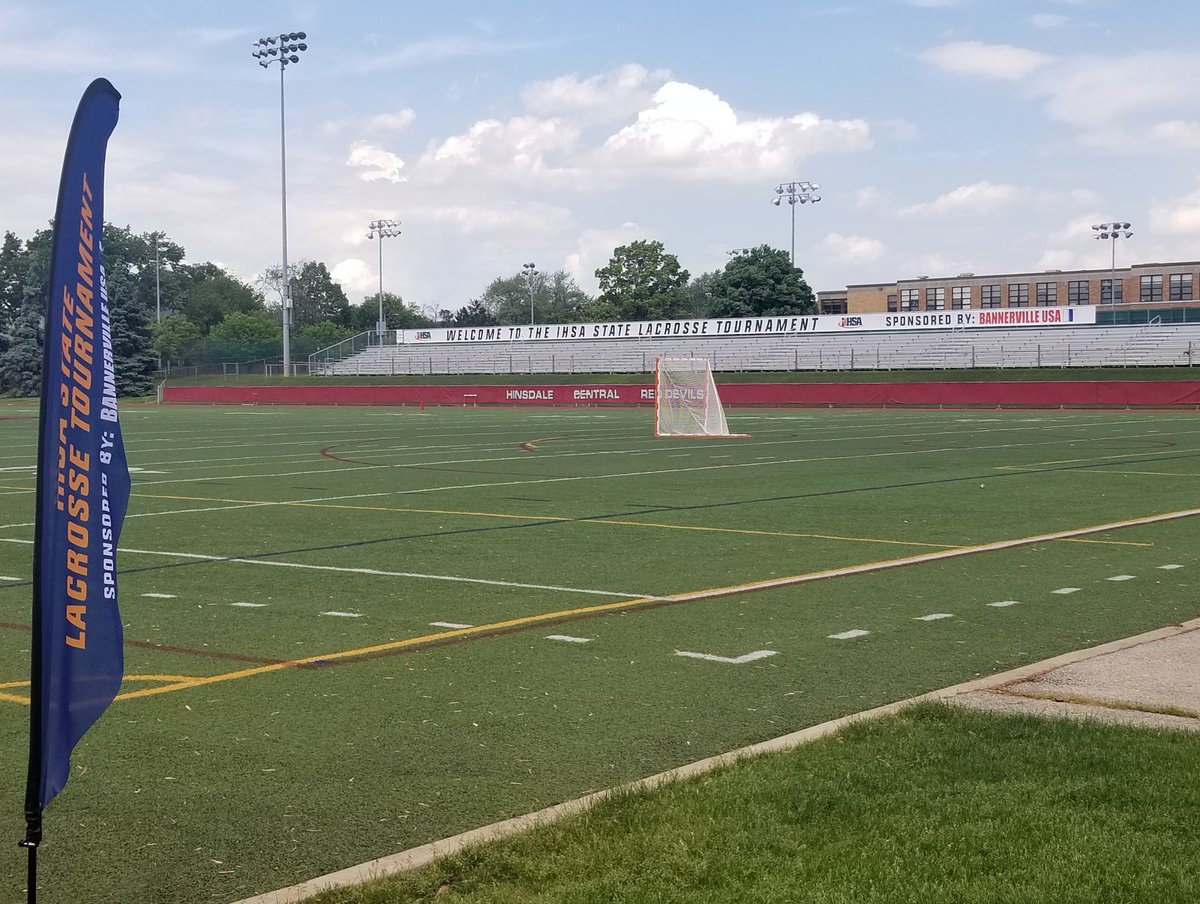 Lynn Hatzikostantis (@lynnhatzi) on Twitter photo Dickinson Field is looking AWESOME! Hinsdale Central is getting ready to host the IHSA Boys and Girls Lacrosse State Finals today and through the weekend! <a href="/IHSA_IL/">Illinois High School Association #IHSA</a> <a href="/RedDevilsAD/">HCHS Athletic Department</a> Dickinson Field is looking AWESOME! Hinsdale Central is getting ready to host the IHSA Boys and Girls Lacrosse State Finals today and through the weekend! <a href="/IHSA_IL/">Illinois High School Association #IHSA</a> <a href="/RedDevilsAD/">HCHS Athletic Department</a>