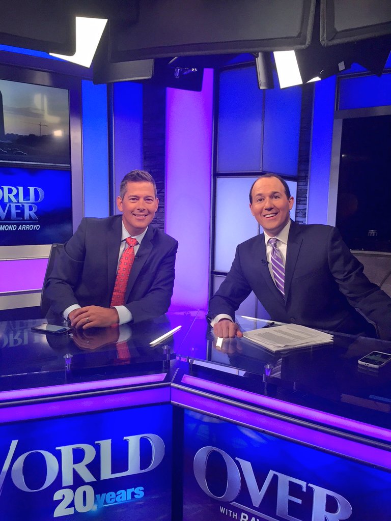 RaymondArroyo's tweet photo. @WorldOverDC Tonight: @RepSeanDuffy, @RealRomaDowney, and Catherine FowlerSample on the #TheDatingProject. @ewtn 8pm ET https://t.co/jmyb3BaEZc