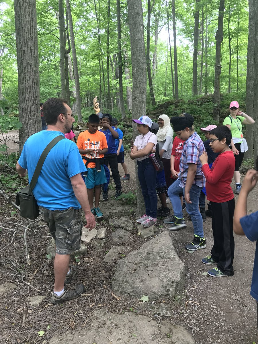 MrsCookesFab5s's tweet photo. Great day at Crawford Lake! @CH_Comm @burntelmps https://t.co/n30ugYyDCg