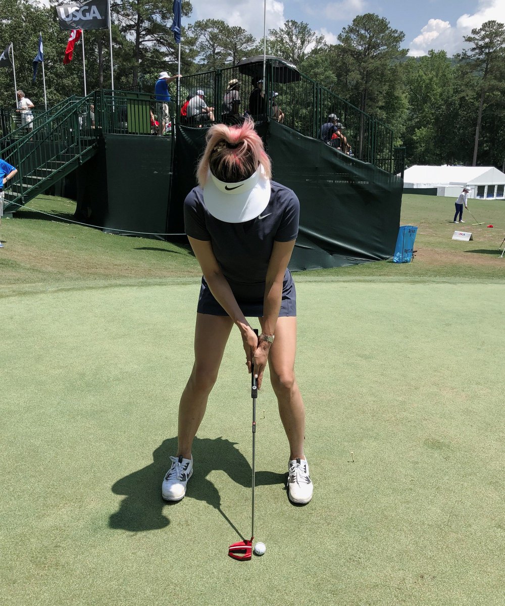 odysseygolf's tweet photo. Marxmania 🎯🎯🎯

@themichellewie puts an O-Works Red Marxman into play at the U.S. Women’s Open and cards a 3-under-par 69, currently tied for 2nd. Keep that Marxman rollin, Michelle 👊

#Microhinge #OWorksRed https://t.co/ODGvYQcc8r