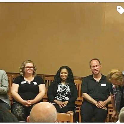 Sergio_Mesquite's tweet photo. Last night at #DACED Candidates Forum for TDP SDEC SD2 Committee. From left to right: Cristan Shamburger, Lisa Williams and me.
@dallasdemocrats @texasdemocrats @DACED_TXDems
#TXDems #TXBlue #TexasDemocrats #TXSD2 #SD2 https://t.co/tZYGqMKFYs
