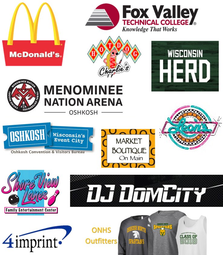 OSHnorthamp's tweet photo. Thank you for providing support of the #onhsAMP program &amp; donating to the #AMP2018Finale event! Your generosity is greatly appreciated! 
@FoxValleyTech @WisconsinHerd @menomineearena @oshkoshcvb @mbomain @LeonsFrozenCust @DJDomCity @4imprint @ONHS_Outfitters https://t.co/xTdWxzlfBE