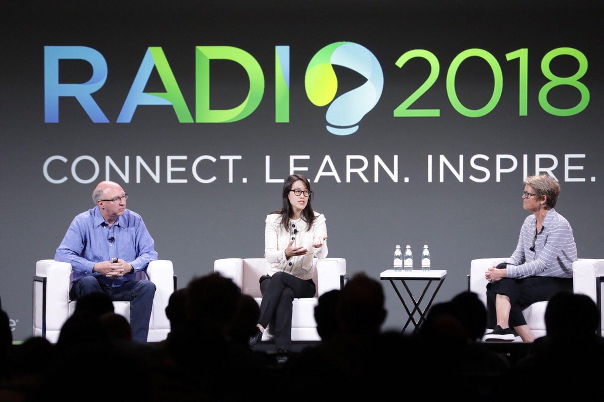 So encouraged by @ekp Ellen Pao’s story today at our R&D offsite #RADIO2018. We still have a long road to walk, but proud of how far we’ve come @VMware to weave #inclusion and #diversity into the fabric of our global culture.